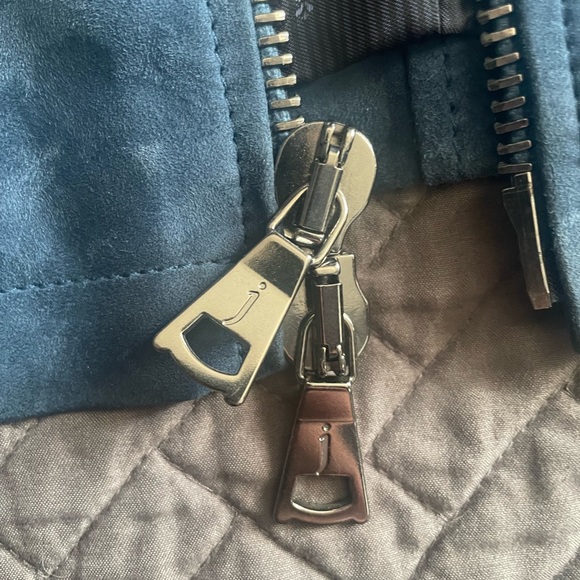 John Varvatos Collection suede zip-front jacket - Picture 8 of 12